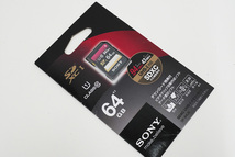 ソニー SDXCメモリーカード UHS-I 64GB Class10 SF-64UX 中古_画像1