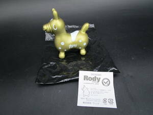 再　送料220円　非売品　ワッツ ロディ Rody やわらか　ソフビ　シークレット 　金　全長8ｃｍ