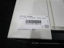 即決　通電OK　EPSON エプソン A4 インクジェット プリンター 複合機 PX-045A ホワイト　ランプ点滅　（FGEEW_画像6