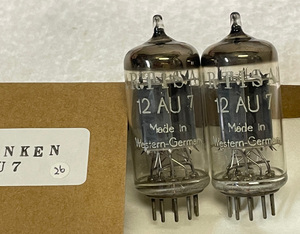 Telefunken 刻印マーク ◇ ECC82 12AU7 2本 その26