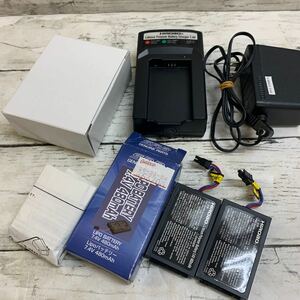 【中古品】HIROBO S.R.B. 純正 バッテリー 7.4V 480mAh 2点 バッテリーチャージャー セット ヒロボー ラジコン 6300