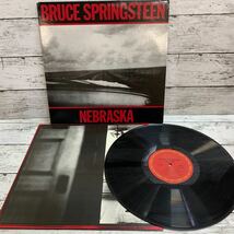 【中古品】BRUCE SPRINGSTEEN NEBRASKA LPレコード USA輸入再発盤 TC 38358 ブルース・スプリングティーン 洋楽ロック_画像1