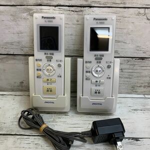 【中古品】パナソニック ワイヤレスモニター子機 VL-W605 2台 ドアホン インターホン Panasonic 