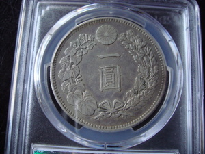 ●★／PCGS／AU-Detail／1圓銀貨／明治27年（1894年）／★●