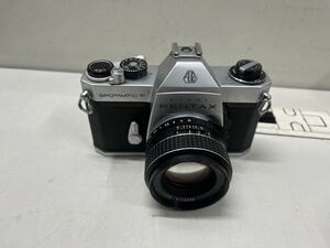 ASAHI PENTAX SPOTMATIC F アサヒペンタックス SPF フィルムカメラ ／SMC TAKUMAR f1.8/55 カメラレンズ