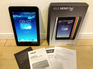 送料無料■ ASUS MEMO Pad HD7 K00BME173X■ME173-BL16■箱有■タブレット