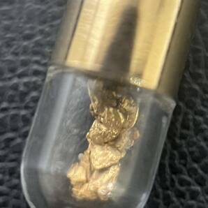 ◆砂金◆ 砂金入りキーホルダー ウソタンナイ砂金 0.21g 浜頓別 保管品◆の画像4