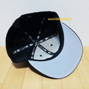 NEWERA ニューエラ NEW YORK ニューヨーク マンハッタン ビッグ 刺繍 59FIFTY ベースボール キャップ 帽子 7 3/4 61.5㎝ ネイビー 未使用の画像8