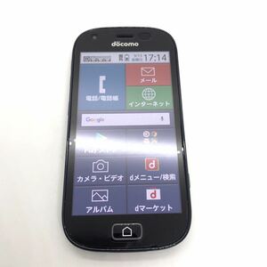 概ね美品 docomoドコモ F-03K 富士通らくらくスマートフォン 携帯電話 スマホ d25j75cy75