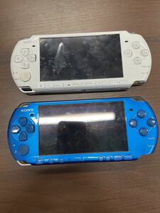 SONY PlayStation PSP-3000 2台セット売り　本体のみ　バッテリー無し　動作未確認