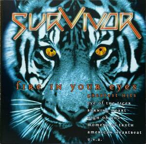 (C31Z)☆ベスト盤/サバイバー/Survivor/Fire in Your Eyes - Greatest Hits☆