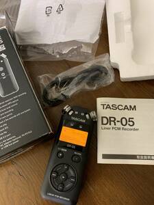 【TASCAM】タスカム リニアPCMレコーダー DR-05