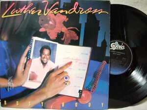 ★★LUTHER VANDROSS BUSY BODY★80sブラコン名盤!!!US盤★ アナログ盤 [3481RP2