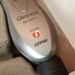 【中古動作確認品】IZUMI Cleancut ヘアーカッター HC-FW36-S バリカンの画像3