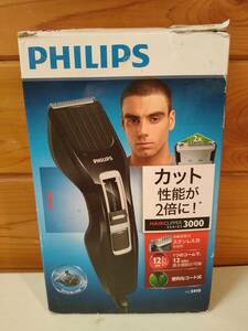 [ б/у подтверждение рабочего состояния товар ]PHILIPS HAIR CLIPPER SERIES 3000 HC3410 машинка для стрижки 