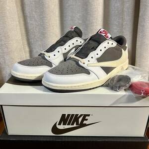 試着のみ NIKE AIR JORDAN 1 LOW OG SP TRAVIS SCOTT DM7866-162 エアジョーダン1 Reverse Mocha トラヴィス・スコット 29cm US11 ナイキ