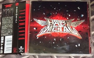 送料無料！中古CD帯あり BABYMETAL (1st) 検:SU-METAL/ YUIMETAL/ MOAMETAL / Leda / 神バンド 大村孝佳 / BOH / 青山英樹 