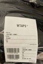 M 新品未使用 23AW WTAPS GUTTER / JACKET / POLY. VVT. TEXTILE ベロアジャケット リバーシブル BLACK _画像5