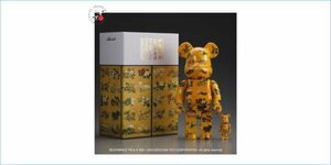 [DSE] (新品) 送料無料 BE＠RBRICK ベアブリック 伊藤若冲「百花図」 100% ＆ 400%