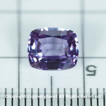 2.34ct シンセティックカラーチェンジサファイア_画像6