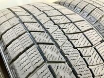 ●バリ溝 21年製 4本セット 185/55R15 スタッドレス ダンロップ ウィンターマックス03 フィット bB アクア ヴィッツ マーチ ノート DEX_画像5