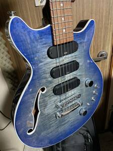 Kz One Semi-Hollow 22F 3S23 T.O.M Kz Guitar works ケーズギター