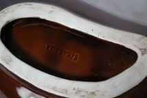 フランス アンティーク VALLAURIS焼き 古い陶器のお皿 美品_画像10