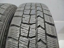 BN58 中古ホイールセット 155/65R14 ×4.5J アルミ バリ溝 冬4本価格！2020年製 DUNLOP WM02 ラパン N-BOX N-ONE 条件付き送料無料_画像7