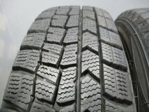 BN58 中古ホイールセット 155/65R14 ×4.5J アルミ バリ溝 冬4本価格！2020年製 DUNLOP WM02 ラパン N-BOX N-ONE 条件付き送料無料_画像6