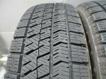 BN307 スタッドレス 中古タイヤ 155/65R13 深溝 冬4本価格！BS VRX2 法人宛/営業所止め送料無料 アルト プレオ ミラジーノ_画像2