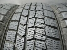 BN359 中古タイヤ スタッドレス 155/65R14 バリ山 冬4本価格！DUNLOP WM02 法人宛/営業所止め送料無料 タント Ｎ-BOX_画像3