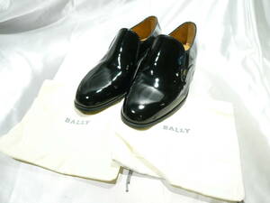 ☆BALLY バリー パテントレザー メンズシューズ 7 1/2 美品 ☆