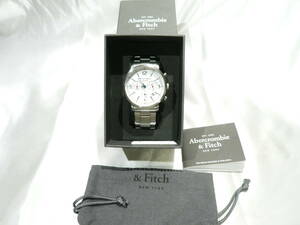 ☆Abercrombie&Fitch アバクロ デュアルタイム ウォッチ 稼働品☆