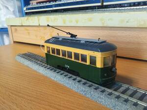 aru model * single koro tram kit assembly goods? postage 350 jpy ~