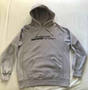 Supreme シュプリーム 21SS World Is Yours Hooded Sweatshirt COLOR/STYLE：Grey SIZE：Medium