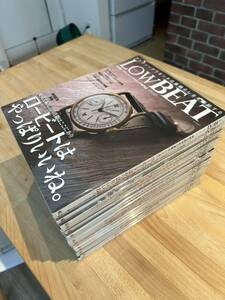 貴重 Low BEAT ロービート 19冊セット Ｎｏ.1〜Ｎｏ.19（全て美品）