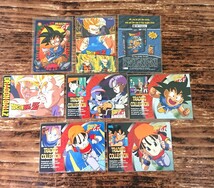 希少 ドラゴンボール カードダス アマダ カード シール 当時物 まとめ売り _画像1