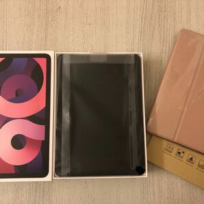 新品同様 iPad Air４ 10.9インチ Wi-Fi＋cellular 64GB ロースゴールド 第４世代 docomo