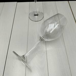 (F-2311TW21)◆ワイングラス◆2点◆Φ9cm×H22cm口径6cm◆クリア◆ガラス製◆キッチン雑貨◆の画像4