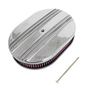  billet oval 12 -inch air cleaner Impala bell air Caprice Chevrolet hot rod 