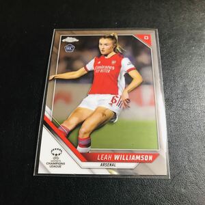 (RC) Leah Williamson / 2021-22 Topps Chrome UEFA Women's Champions League ルーキーカード ウィリアムソン アーセナル