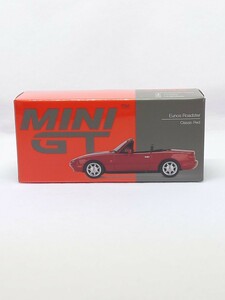 MINI-GT 1/64 ユーノスロードスター クラッシックレッド