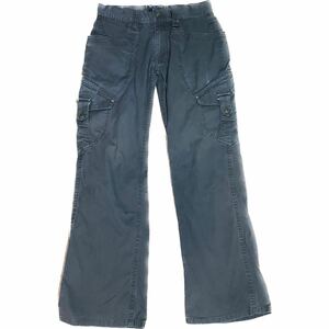 00s rare japanese lable flare cargo pants rare LGB Y2K goa ifsixwasnine kmrii archive TORNADO MART obelisk 14th addiction