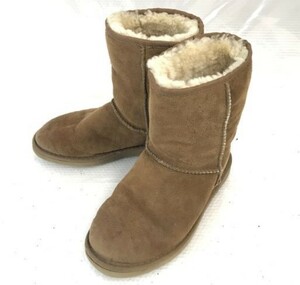 希少ニュージーランド製★UGG Australia/アグ★高級シープスキン/ムートンブーツ【W6/23.0前後/茶/BROWN】Shoes◆pWB76-22