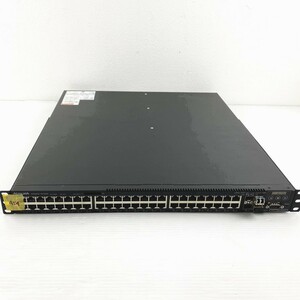 454【通電OK】AlaxalA AX3650S-48T4XW AX3650S シリーズ コンパクト ギガビット マルチレイヤ スイッチ switch IPv6 アラクサラ