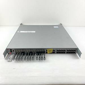 492【通電OK】Brocade 6510 BR-6510-24-0SFP-R FC ファイバー チャネル スイッチ Gen5 48ポート USBポート 16Gbps PoD ブロケード 