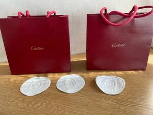 カルティエ 　　Cartier 紙袋 　　コースター　　カルチェ