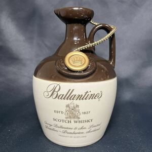 【未開栓】Ballantine's バランタイン スコッチウイスキー 陶器 モルトグレーン 750ml 43度 ウイスキー特級 総重量1366g 古酒 