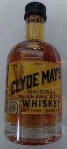 アメリカンウイスキー　ミニボトル　「CLYDE MAY'S」