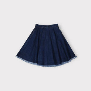 MSGM【Frayed Denim Skirt】